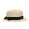 Chapeaux à bord large chapeau seau d'été Nouveau femme femme de soleil seau c ruban top plate str du chapeau cs cs panama féminins chapeau de soleil brim arc str de plein air j240425