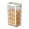 Lagerflaschen luftdichtes Getreidebehälter Feuchtigkeitssicherer Insektenproof Reisschaufel Lebensmittelbox Transparent versiegelter Tank