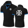 Heren Polos West Choppers 2024 Zomer T-shirt Korte mouwen mode comfortabele casual poloshirt tops