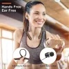 Fones de ouvido Soumetin HX801 Wireless pendurou fones de ouvido de pescoço v5.0 portátil Redução de ruído de jogo portátil Linha retrátil de ouvido com microfone