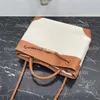 Top handle bag Small Andiamo weathered leather canvas signature knot detail sliding cross-body strap luxury designer bag crossbody bags tote bag designer purse