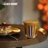 Gobelers mhw-3bomber 200/320 / 480 ml de verre café tasse art art peint à main