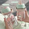 Tumblers Childrens Pagning Tazza di viaggio esterno portatile con anello sospeso perdite impermeabile bevanda bevanda bevanda H240425