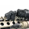 Luci Modbutton tattico con gabbia di rampa HRF per SF 3,5 mm M300 M600 Flashlight AiRsoft Weapon Light Interruttore con segni originali