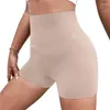 Frauen Shaper weibliche Sicherheitshöfen nahtlose kurze Hosen hohe Taille Dehnung Invisible Shorts Slips Schlankung Unterwäsche Dessous Dessous Dessous