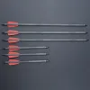 Fléchettes Pure Carbon Flèches de 7,5 / 15 pouces Cross Boulon avec 2 '' Feator Hunting Shooting Target Practice Bow Arrow 6/12 / 24pcs