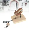 Decoratieve beeldjes Deur Knoper voorkant handgemaakte deurbel Woodpecker Bell houten vogel voor kantoor open haard huisverwarming veranda winkel