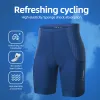 Kläder Xtiger Blue Cycling Shorts Bike Tights Pro Bicycle Shorts Breattable Lycra Sports Women Mtb Road Cykling Shorts 7 Hours Riding