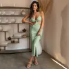 Estilo Sexy Strap Dress Spring Fashion Personality Tube Top TOME TEMPERAMENTO VODOS femininos por atacado