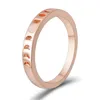 Bandringar vintage Moon -fas Dainty Stacking Ring for Women Jewelry Gift H240425