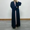 Vêtements ethniques Jupe longue Femme Abaya Dubai Commandez Pearl Plus Taille Cardigan Robe Muslim Mooter pour les femmes