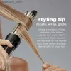 Curling Irons Airflow Styler 2-in-1 ion curler and straightener suitable for all styles of PTC fast heating curly hair flat iron Q240425