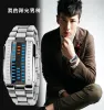 Zegarek Nowy moda binarna obserwowanie binarnych Women Men Sports Watches wielofunkcyjne elektroniczne zegarki bransoletki para Watch ReliOJ Mujer 2022