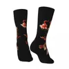 Meias masculinas compressão de iogue retro harajuku cthulhu mitologia bilhões de esferas brilhantes Hip Hop Casual Casual Sock