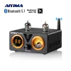 Усилитель Aiyima T9 Pro Aptx HD Bluetooth усилитель Audio 100wx2 Hifi Stereo Power Amplificador USB DAC Coax Opt Vu Meter усилитель трубки