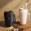 Tumblers Light Luxury Premium Thermos Cup Girls High внешний уровень 316 из нержавеющей стали.