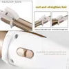 Curling Irons 2-in-1 Portable Mini Electronic Ceramic Curler Travel Curler Copper Iron Curler Mini Diy Curler Q240425