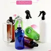 500ML Amber PET Spray Empty Bottles Trigger Sprayer Essential Oils Aromatherapy Perfume Refillable Bottle Free Shipping Brown