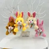 Simpatico coniglio piccolo peluche giocattolo bambola di coniglio bambola da coniglio da gocce da coniglio piccolo coniglio di coniglio thintegne thraychain throwing regalo