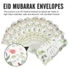 Gift Wrap 10 Pcs Red Envelopes For Eid Festival Mubarak Paper Colorful Greeting Card Holder