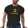 Binance de tops pour hommes - Crypto-monnaie T-shirt Plain Anime Men Workout Shirt