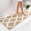 Tapis de bain Olanly Soft Bath Mat de bain Super absorbant Microfibre de salle de bain Mat de salle de bain non glissée tapis de douche de douche de douche