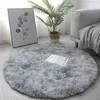 Carpets Super Soft Plush Round Rug Mat Fluffy White For Living Room Home Decor Modern Kids Bedroom Decoration Thick Pile