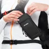 Täcker universell vattentät fästelementtelefonhållare smarttelefonväska bälthållare fodral för backpackning av mobiltelefonpåse 1 st
