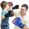 Luvas de boxe para crianças de engrenagem Treinamento de boxe Treinamento esportivo de couro confortável Luvas portáteis de luta portáteis atingindo equipamentos esportivos 240424