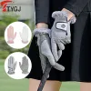 Gloves Ttygj 1Pair Women Winter Golf Gloves AntiSlip Granules Ladies Gloves Warm Velvet Left And Right Hand Mittens Snow Skating