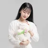 Plush Dolls Lam Hold Tulip Sweet White Sheep Flower Soft Sugar Stuffed Hug Doll Plush Toy For Kid Girl Birthday Christmas Gift 1pcL2404