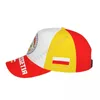 Ball Caps Unisexe South Ossetia Flag Adult Baseball Cap Patriotic Hat pour les fans de foot