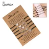 Braccialetti Charm 5 PCs Sister Amico Bracciale Amicizia, cioè Cuore Abbandono Long Distance per Reput Reput Girl Women Daught