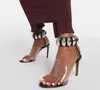 Aquazzura kadın moda yay elbise ayakkabıları için yüksek topuklu sandalet 10cm akşam ayakkabı stiletto topuk ayak bileği kayış tasarımcıları sandal