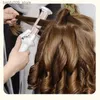Curling Irons Mini electric curler wireless USB charging curler wet curler and dry curler iron anti scaling low-power travel styling Q240425