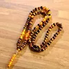 OICEI Colliers pour hommes vintage Nature Tiger Eye Stone Beads Crystal Yellow Stone Bouded Bouddha Collier Fashion Bijoux Kolye6425033