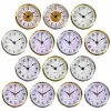 Clocks MCDFL Table Clock Insert Watch Faces for Crafts Battery Operated Desk Assessories Bedside Decoration Replacement 81mm 3.2inch