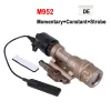 Tactico Surefir M951 M952 IR LED IR potente Flashlight Strobo Metal Scout Light Hunting Lampa