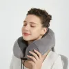 Cuscino ushaped memory foam cuscinetto per il volo in via di memoria cuscino da viaggio con tappi per le orecchie della maschera 3D e organizzare la borsa