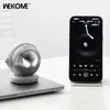 Alto-falantes portáteis Wekome sem fio Bluetooth Music Speaker v5.3 Sci-Fi Breathing Light Astronaut Shape Mini Alto-falante para decoração de desktop D240425