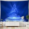 Tapisseries méditation chakra art tapissery lotus bouddha som cack décoration murmala tissu tissu yoga drap