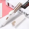 Curling Irons 2-in-1 Portable Mini Electronic Ceramic Curler Travel Curler Copper Iron Curler Mini Diy Curler Q240425