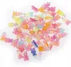 Yeyulin 100 pcs bonbons ours mignon résine charmes de bricolage de bricolage de boucles d'oreilles gomme