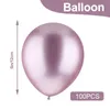 Party Decoration 100pcs Set 5 Inch Light Purple 50pcs Latex Balloon Balloons for Birthday