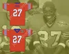 Custom Any Nom Number Mens Youth / Kids Casey Bugge 27 Mud Dogs Home Football Jersey With Bourbon Bowl Patch Top cousé S-6XL
