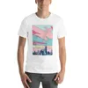 Men's Polos City Sunset By Elebea T-shirt surdimensionné à séchage rapide coton