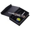 NC101 Couleur en tête en verre Bong Bong Smoking Fumer Pipe Gift Box 510 Titanium Quartz Céramic Nail Dish Tool Tool Silicon Jar Perc Bubbler Pipes