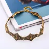 Pendants Pendants Vintage Flore Flower Punk Metal Choker Collier Fashion Gold Silver Color State Torques For Women Jewelry sexy