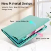 Klawiatura skrzynki dla Xiaomi Pad 5 11 ''/ Pad 5 Pro 12.4 '', Bluetooth Keundboard Cover Xiaomi Pad 6/6 Pro 11 '' z uchwytem ołówkiem