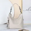 Hobo Zency Fashion Pildel Femme Sac à bandoulière en cuir authentique Hobos de shopping quotidien Classic grand sac à main